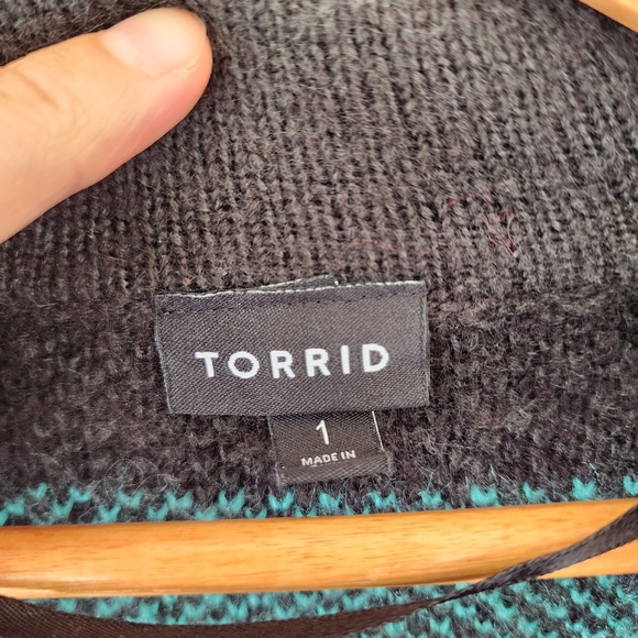 Torrid Coatigan collared sweater - Picture 8 of 13